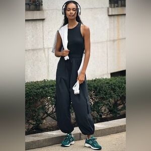NWT! Anthropologie Messa Sleeveless Jumpsuit Daily Practice - BLACK  🗝